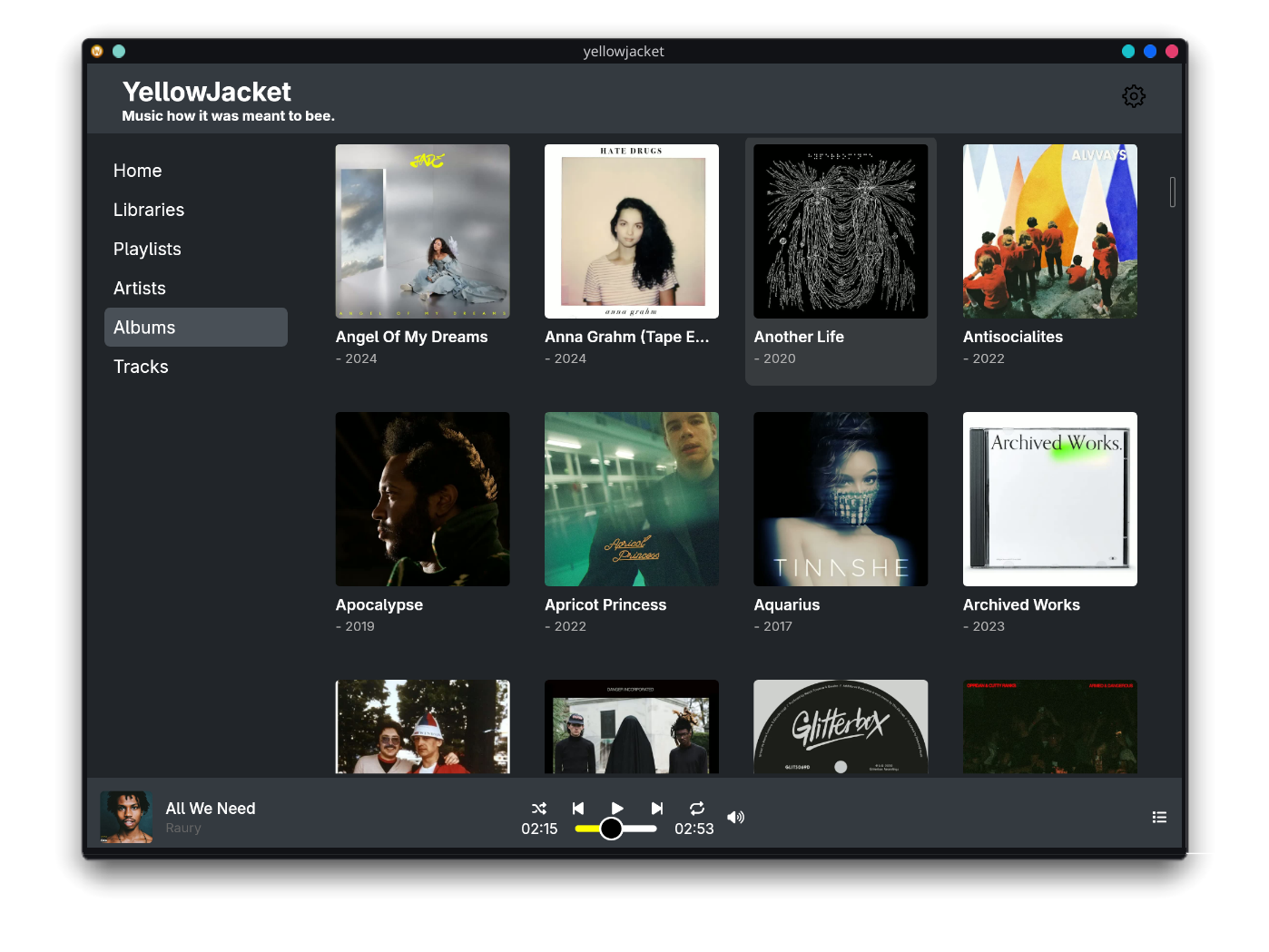 YellowJacket app screenshot